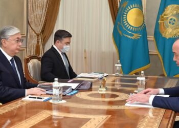 Мемлекет басшысы Қазақстан кәсіпкерлерінің құқықтарын қорғау жөніндегі уәкіл Рустам Жүрсіновті қабылдады