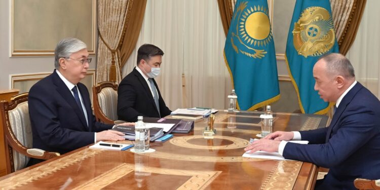 Мемлекет басшысы Қазақстан кәсіпкерлерінің құқықтарын қорғау жөніндегі уәкіл Рустам Жүрсіновті қабылдады