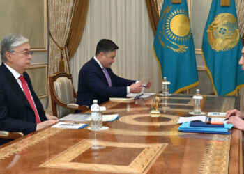 Президент «ҚазМұнайГаз» ҰК» АҚ басқарма төрағасы Мағзұм Мырзағалиевті қабылдады
