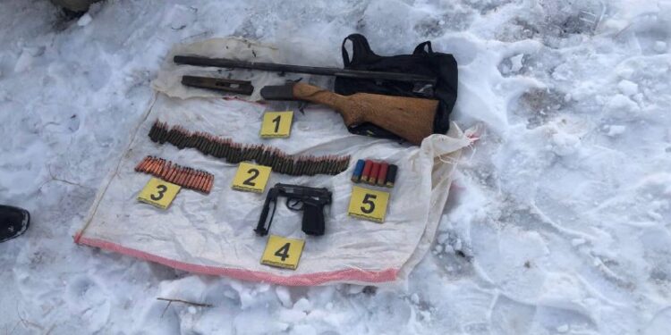 Жамбылдық полицейлер қару-жарақ жасырылған орынды тапты