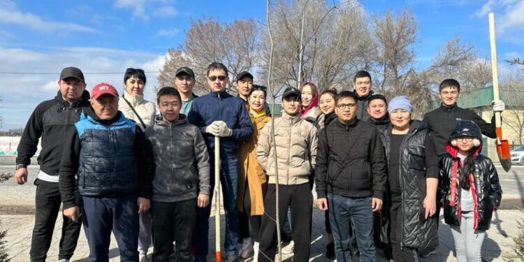 Жамбыл облысында «Бірге таза Қазақстан» акциясы өтті