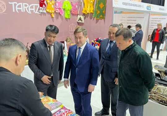 Жамбылдық тауар өндірушілердің өнімдері көрмеге қойылды