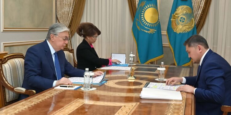 Мемлекет басшысы Ғылым және жоғары білім министрі Саясат Нұрбекті қабылдады