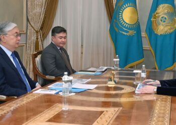 Мемлекет басшысы Жоғары аудиторлық палата төрағасы Наталья Годунованы қабылдады