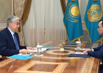 Мемлекет басшысы Парламент Сенатының Төрағасы Мәулен Әшімбаевты қабылдады