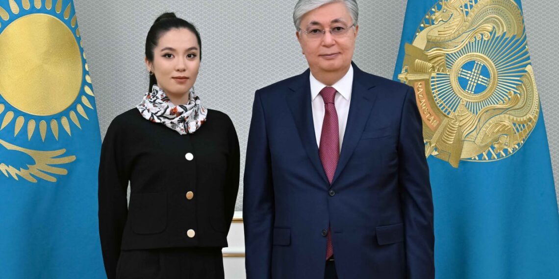 Мемлекет басшысы Астана қаласы шахмат федерациясының құрметті президенті Динара Сәдуақасованы қабылдады