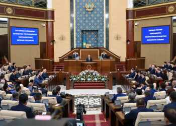 Мемлекет басшысы Қасым-Жомарт Тоқаев VIII сайланған Парламенттің бірінші сессиясының ашылуына қатысты