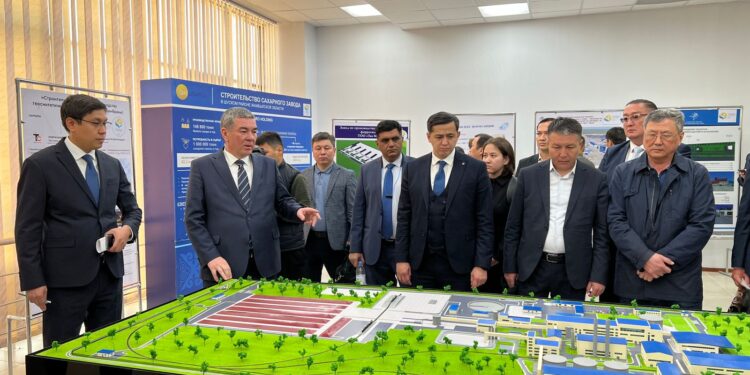 Шу ауданындағы «Тараз Химиялық Паркі» арнайы экономикалық аймағының әлеуеті таныстырылды