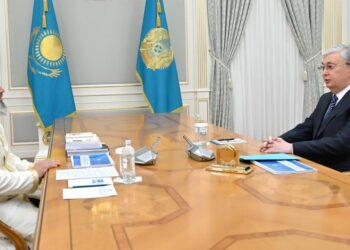 Мемлекет басшысы бас мүфти Наурызбай қажы Тағанұлын қабылдады