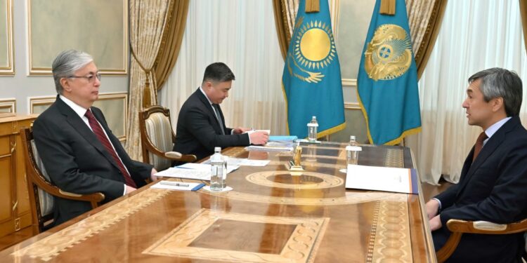 Президент «Атамекен» ҰКП президиумының төрағасы Райымбек Баталовты қабылдады