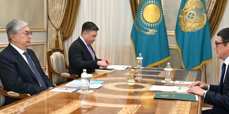 Мемлекет басшысы Энергетика министрі Алмасадам Сәтқалиевті қабылдады