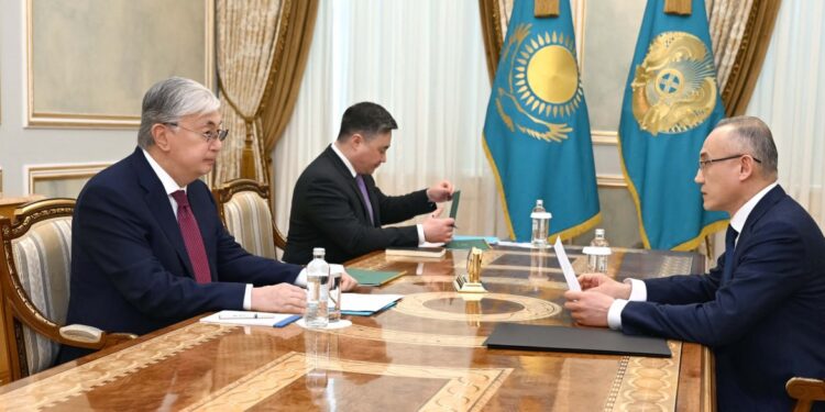 Мемлекет басшысы Ұлттық банк төрағасы Ғалымжан Пірматовты қабылдады