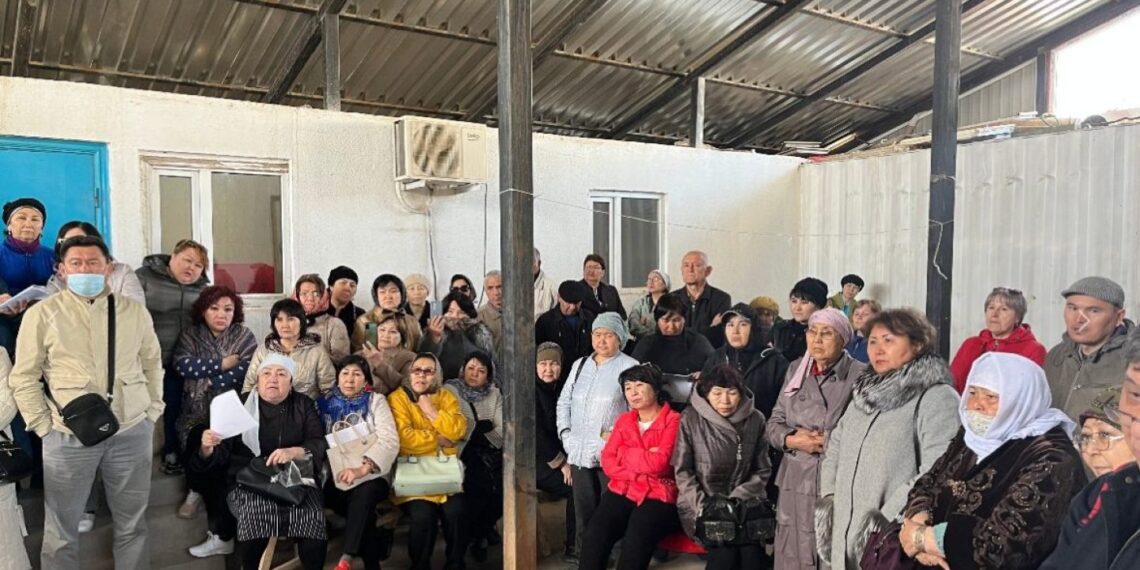 Жаңатаста акционерлер бас көтерді