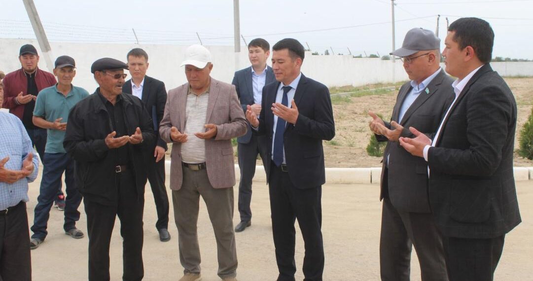 Жамбыл облысы Т.Рысқұлов ауданындағы екі ауылға таза ауыз су жеткізілді