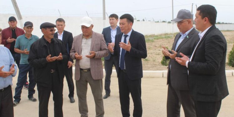 Жамбыл облысы Т.Рысқұлов ауданындағы екі ауылға таза ауыз су жеткізілді
