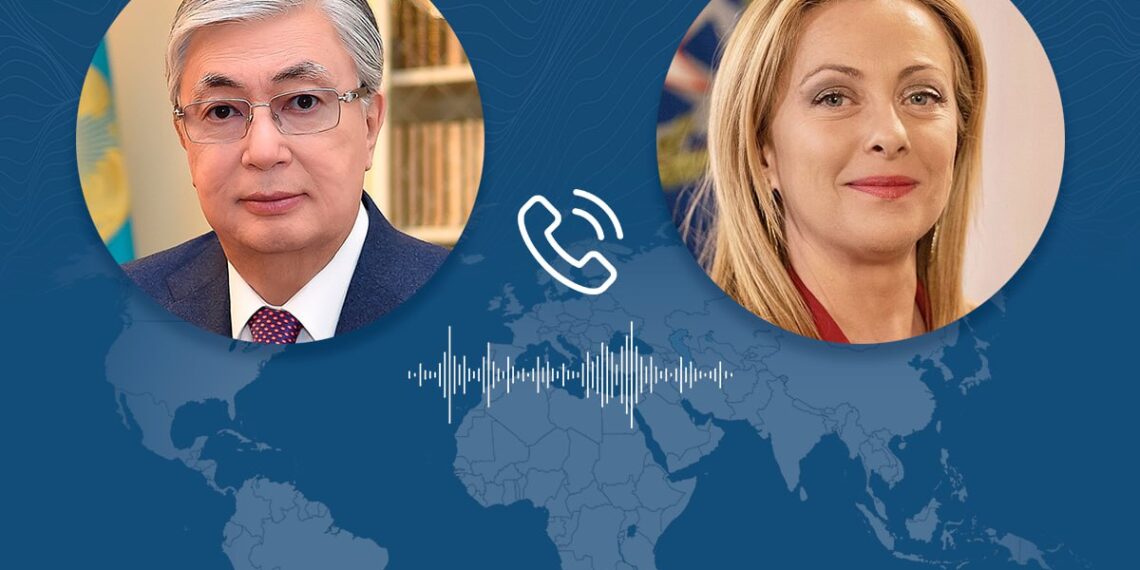 Мемлекет басшысы Италия Премьер-министрі Джорджа Мелонимен телефон арқылы сөйлесті