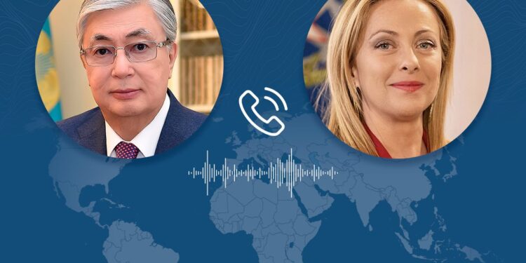Мемлекет басшысы Италия Премьер-министрі Джорджа Мелонимен телефон арқылы сөйлесті