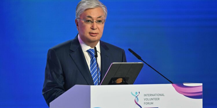 Мемлекет басшысы Халықаралық волонтерлер форумына қатысты
