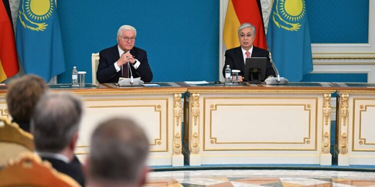 Қазақстан мен Германия президенттері бірлескен мәлімдеме жасады
