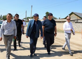 НҰРЖІГІТОВ ТАРАЗ ҚАЛАСЫН АРАЛАДЫ