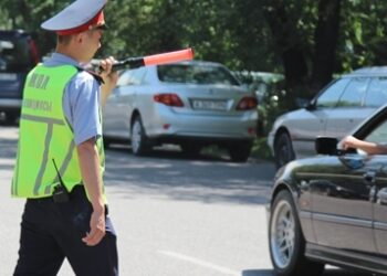 Жалған нөмірмен жол ережесін 101 рет бұзған жамбылдық ұсталды
