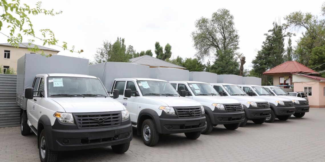 Жамбыл облысында орманшыларға қызметтік көліктер табыс етілді