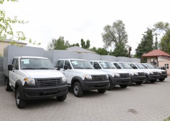 Жамбыл облысында орманшыларға қызметтік көліктер табыс етілді