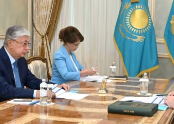 Президент Ақпарат және қоғамдық даму министрі Дархан Қыдырәліні қабылдады