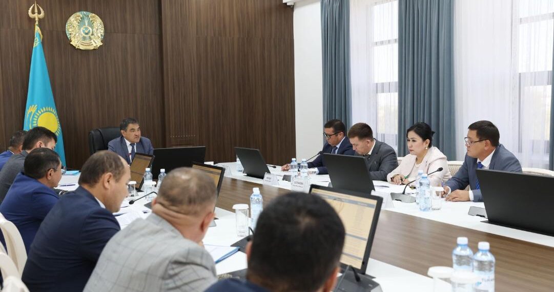 Жамбыл облысы әкімдігінде азық-түлік мәселесі талқыланды
