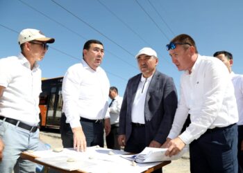 Нұржан Нұржігітов Тараздағы құрылыс нысандарын аралады
