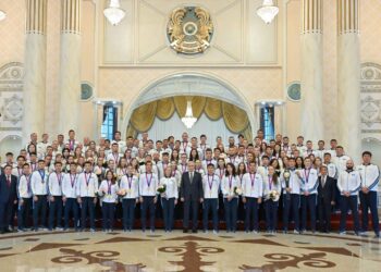 Мемлекет басшысы Азия ойындарының жүлдегерлерін қабылдады