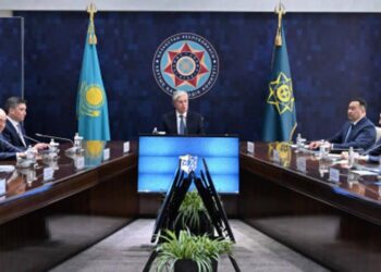 Президент «Мемлекеттік техникалық қызмет» акционерлік қоғамына барды