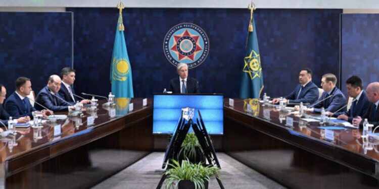 Президент «Мемлекеттік техникалық қызмет» акционерлік қоғамына барды
