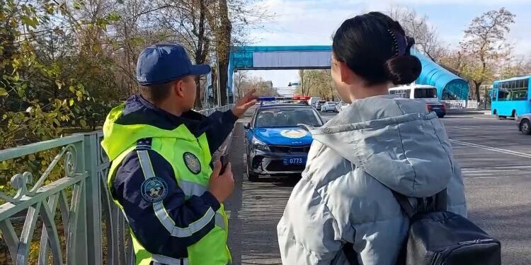 Таразда рейд барысында 414 жаяу жүргiншi жауапкершiлiкке тартылды