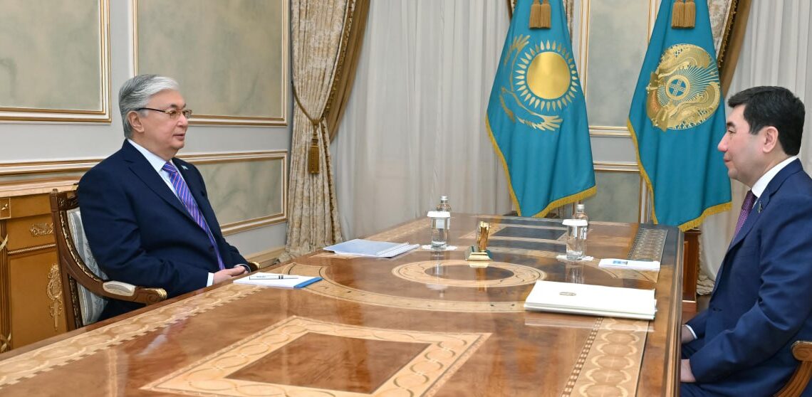 Президент Мәжіліс төрағасы Ерлан Қошановты қабылдады