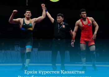 ЖАМБЫЛДЫҚТАР ЖАЛПЫКОМАНДАЛЫҚ ЕРКІН КҮРЕСТЕН 1 ОРЫН АЛДЫ