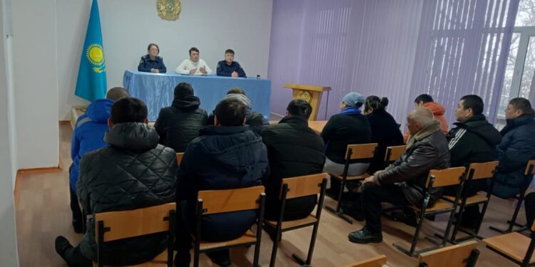 Қоғамдық бақылау комиссиясы түзеу мекемесінде болды