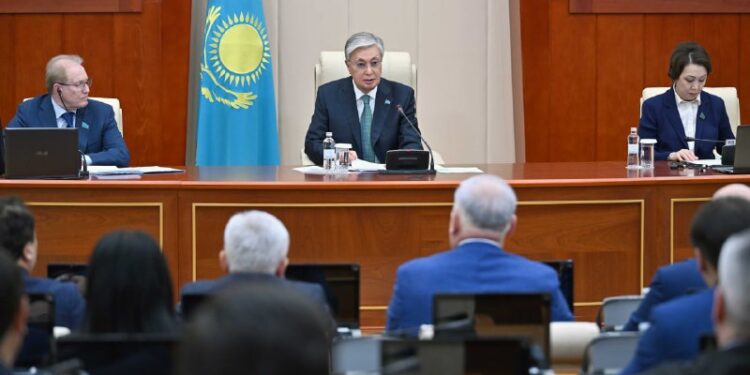 Президент Қасым-Жомарт Тоқаев Парламент Мәжілісінің пленарлық отырысына қатысты