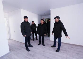Жаңатас қаласында 12 көпқабатты тұрғын үй жаңғыртудан өтеді