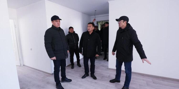 Жаңатас қаласында 12 көпқабатты тұрғын үй жаңғыртудан өтеді