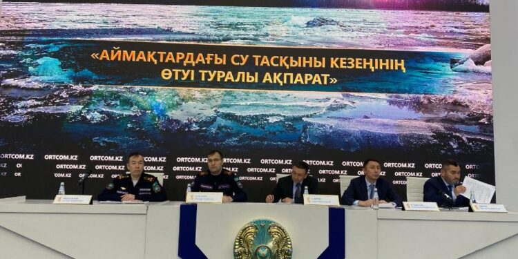 Қазақстан бойынша су тасқыны жағдайына тәулік бойы мониторинг жүргізілуде