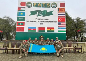 Пәкістанда өткен әскери сайыста Қазақстан құрамасы жеңіске жетті
