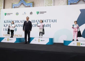 Таразда шахматтан ҚР балалар кубогының бірінші кезеңі аяқталды