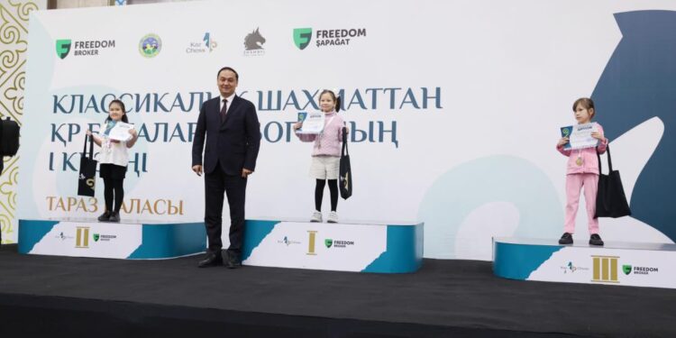 Таразда шахматтан ҚР балалар кубогының бірінші кезеңі аяқталды