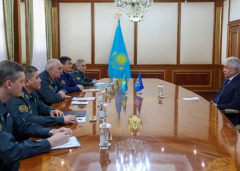 Тасмағамбетов Қорғаныс министрімен кездесті