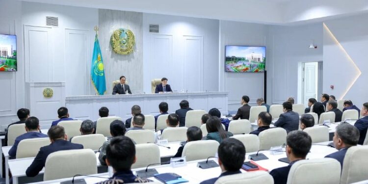 Дархан Жазықбай Жамбыл облысына жұмыс сапарымен барды
