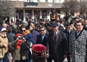 Тараздықтар жыл басын сән-салтанатымен қарсы алды