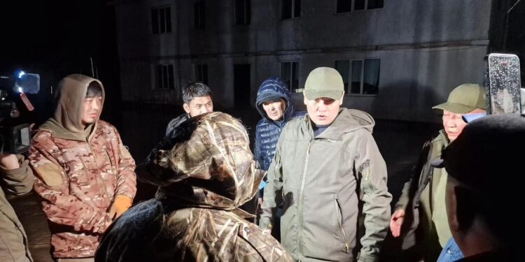 Жамбыл облысында бір ауылды су басты