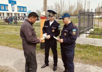 Облыста өрттің алдын алу мақсатында 220 мыңға жуық адамға нұсқау берілді