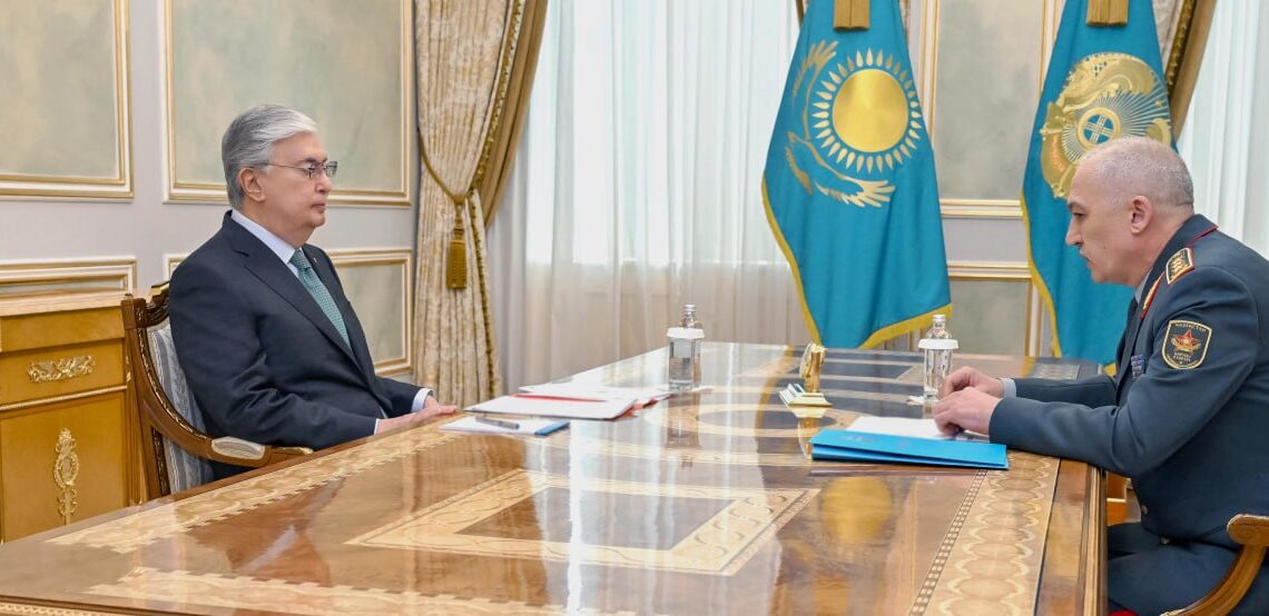 Президентке Қазақстан армияның жай-күйі туралы мәлімет берілді